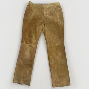 AMI Camel Suede Trousers